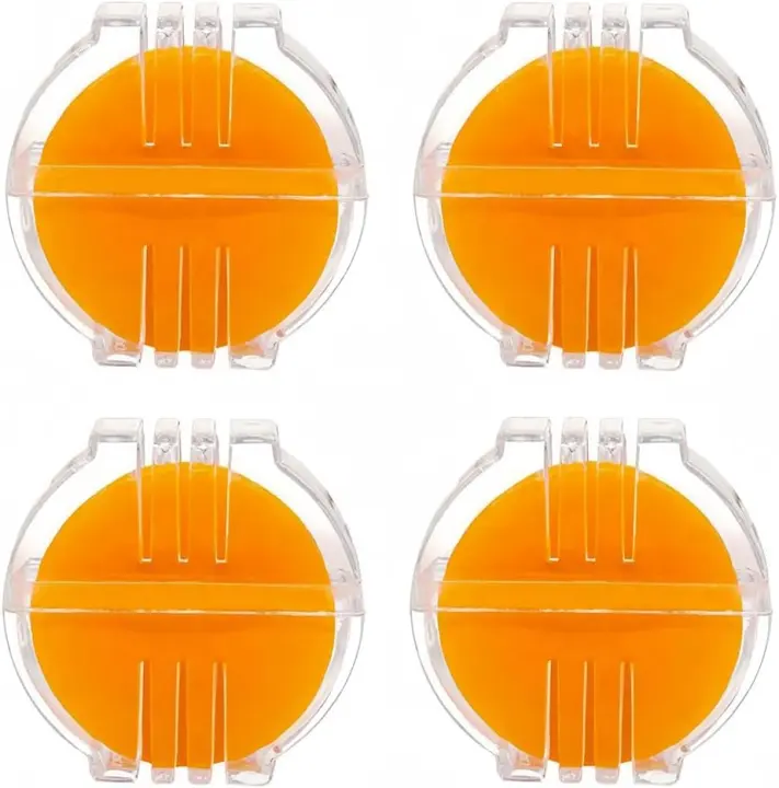 4-Pack Beeswax Thread Conditioner with Plastic Holder for Sewing