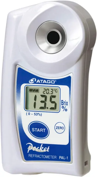Atago PAL-1 Portable Digital Brix Refractometer (0.0–53.0% Brix)