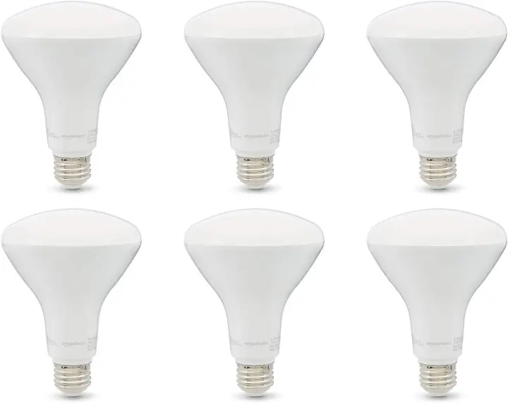 BR30 Dimmable LED Bulbs, 65W Equivalent (11W) E26, Soft White 2700K — 6 Pack