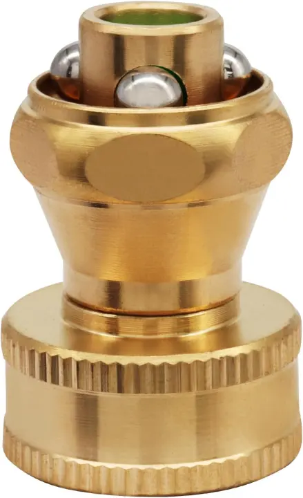 Brass Sweeper Nozzle (3/4") — Heavy-Duty High-Pressure Hose Tip