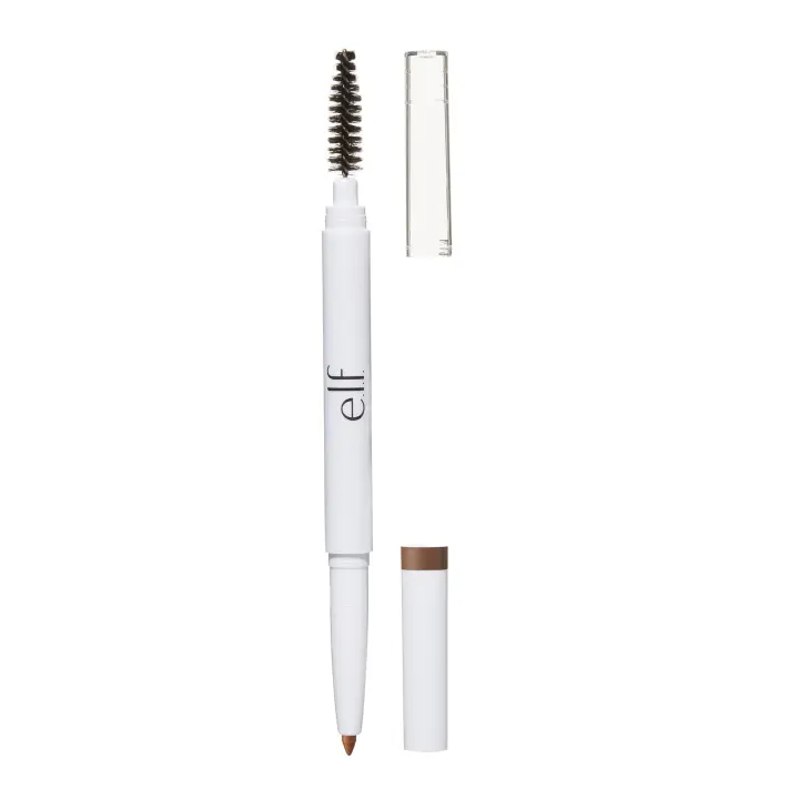 Dual-Ended Retractable Brow Pencil with Spoolie — Taupe