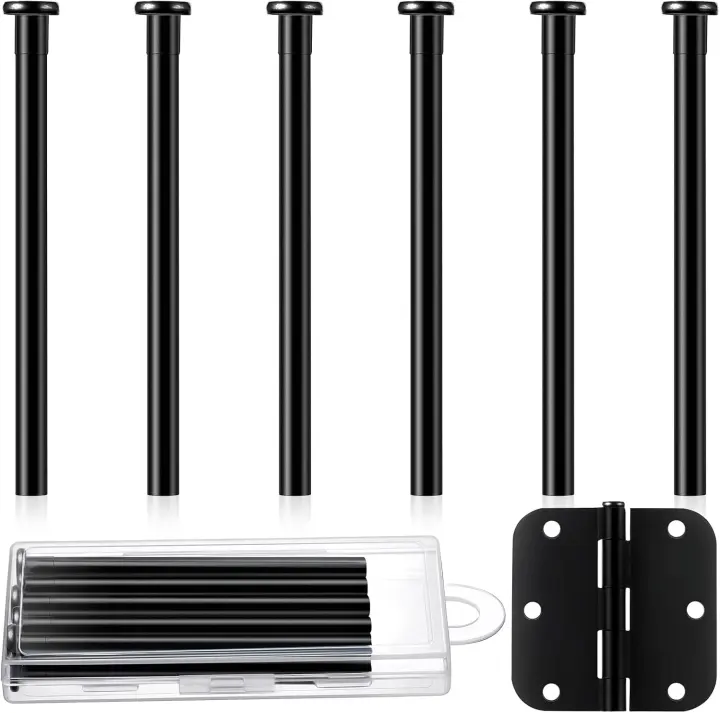 Ferraycle 6-Pack Interior Door Hinge Pins — 3.5-inch Oil-Rubbed Bronze