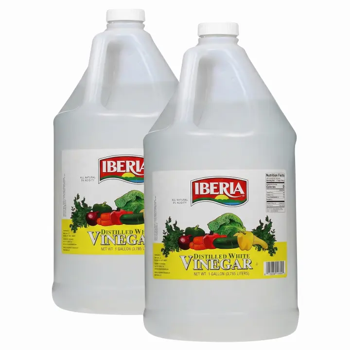 Iberia Distilled White Vinegar — 1 Gallon (5% Acidity)