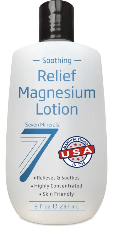 Magnesium Lotion for Sleep & Muscle Relief — Concentrated, Non-Greasy