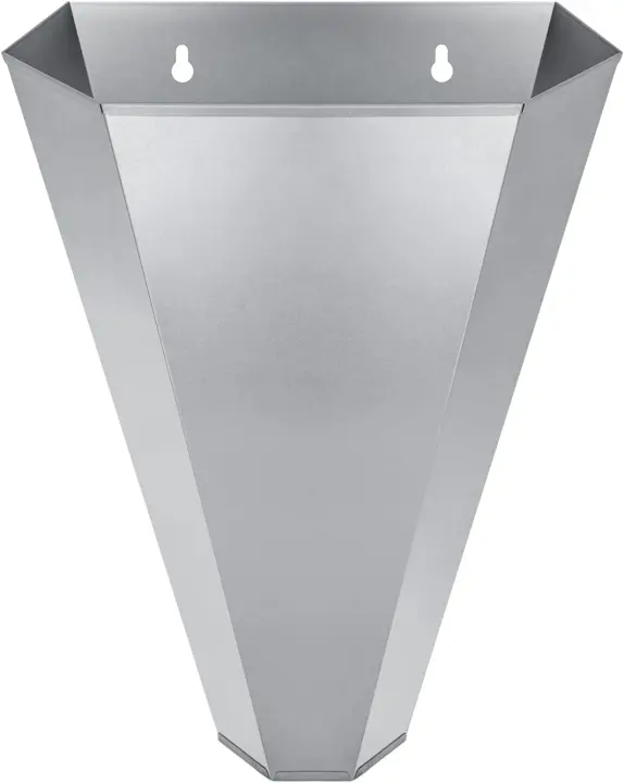 Medium Galvanized Poultry Kill Cone — Restraining Funnel for Butchering (up to 8 lb)