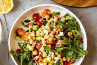 Vibrant Mediterranean Chickpea Salad