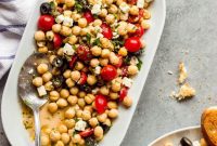 Mediterranean Sunshine Chickpea Salad