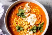 Velvety Chicken Tortilla Soup