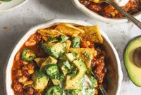 Hearty Three Bean Turkey Chili