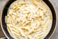 Zesty Lemon Garlic Pasta Sauce