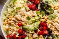 Zesty Mexican Tuna Salad with Cilantro Cream