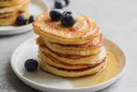 Pillowy Ricotta Pancakes