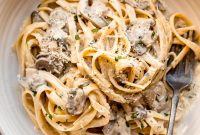 Dreamy Creamy Mushroom Pasta