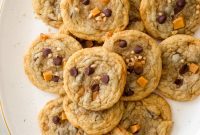 Decadent Caramel Toffee Cookies