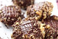 Fudgy Chocolate Thumbprint Cookies