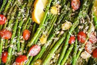 Bright and Speedy Lemon Garlic Asparagus