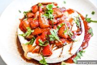 Strawberry Balsamic Baked Brie Summer Perfection