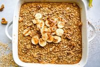 Delicious and Nutritious Banana Bread Baked Oatmeal