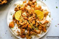Sticky Sweet Garlic Chicken Bites
