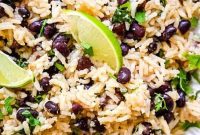 Perfect One-Pot Black Beans and Rice Side