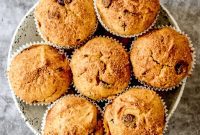 Autumn Spice Pumpkin Chocolate Chip Muffins