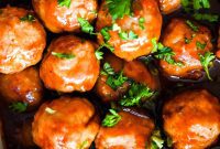 Cranberry Glazed Holiday Meatballs