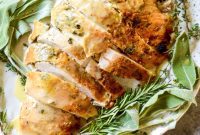 Tender Slow Cooker Turkey Breast and Gravy