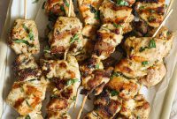 Grilled Perfection: Homemade Chicken Kabobs