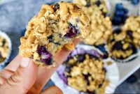 Grab-and-Go Blueberry Protein Oatmeal Cups