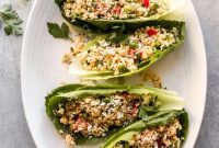 Mediterranean Quinoa Power Wraps