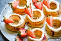 Irresistible Strawberry Banana Donuts