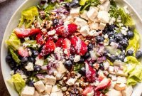Refreshing Panera Strawberry Salad