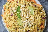 Zesty Thai Peanut Noodle Bowl