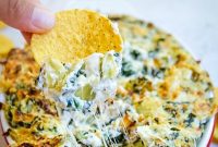 Decadent Spinach Artichoke Dip