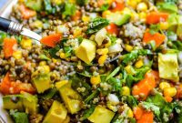Wholesome Sweet Potato and Lentil Salad