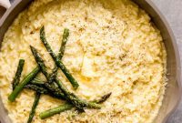 Vibrant Lemon Asparagus Risotto
