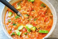Savory Stuffed Bell Pepper Pot