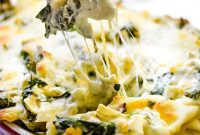 Kickin’ Chunky Artichoke Jalapeño Dip