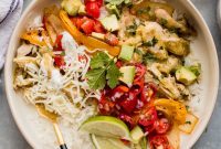 Sizzling Chicken Fajita Bowl