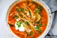 Speedy Southwestern Chicken Tortilla Soup