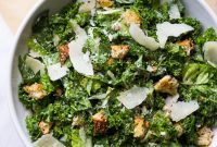 Hearty Kale Caesar Salad