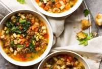Hearty Italian Sausage and Kale Soup