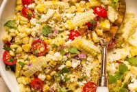 Bright Corn Salad with Zesty Lime