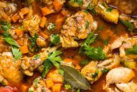 Simple Weeknight Chicken Cacciatore