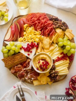 Close up of a cheese platter