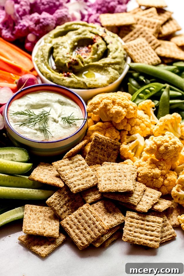 Your Essential Guide to Beautiful Vegetable Platters 7 Side close up view of crudite platter