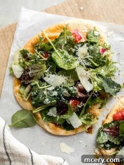 salad pizza