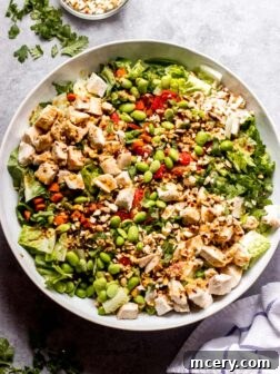 overhead panera thai chicken salad