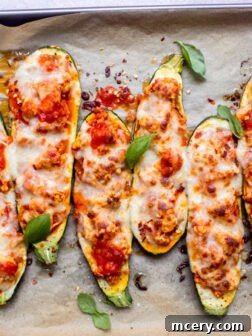 Easy and delicious chicken stuffed zucchini boats