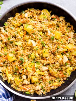 chicken and pineapple fried rice
